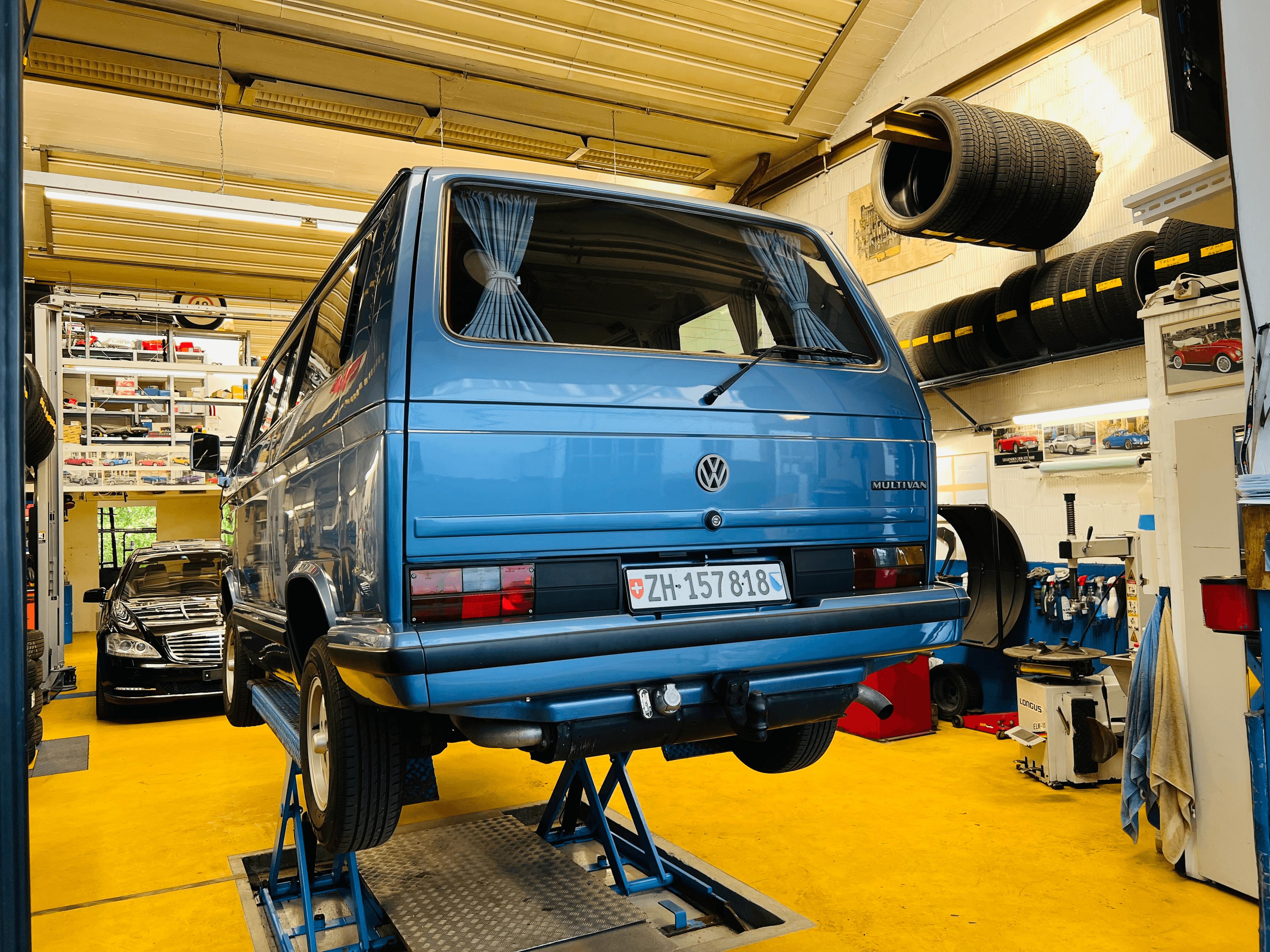 Werkstatt – Hebebühne